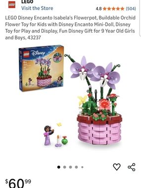LEGO Isabella's Flower Pot - Orchid Flowerpot Building Set